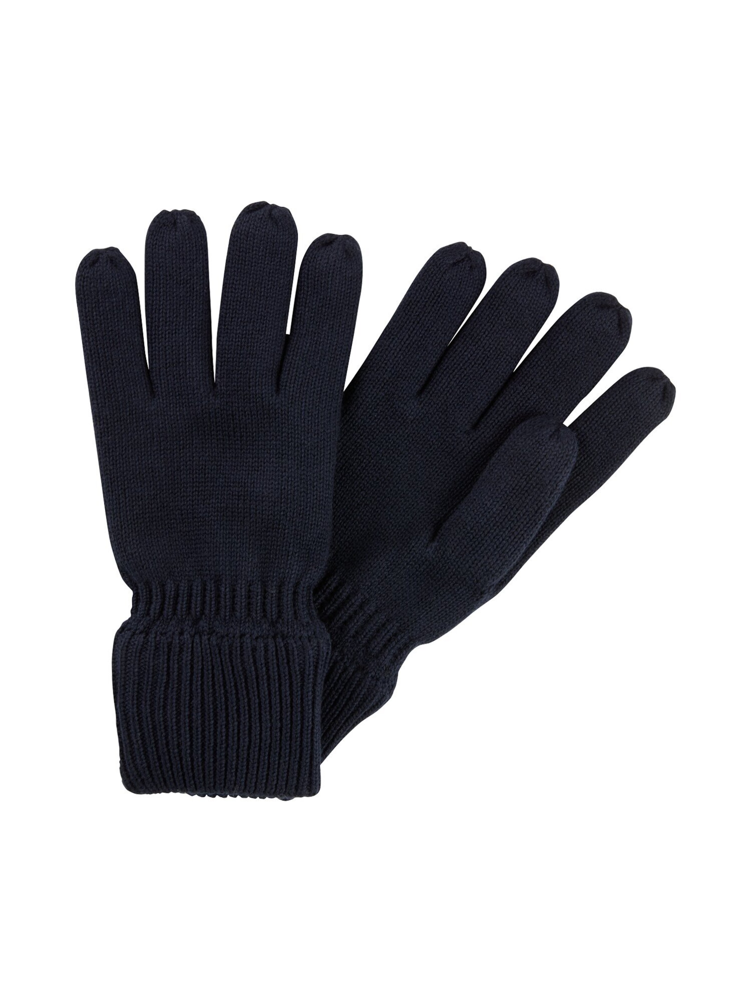CAMEL ACTIVE Full Finger Gloves in Blue: front