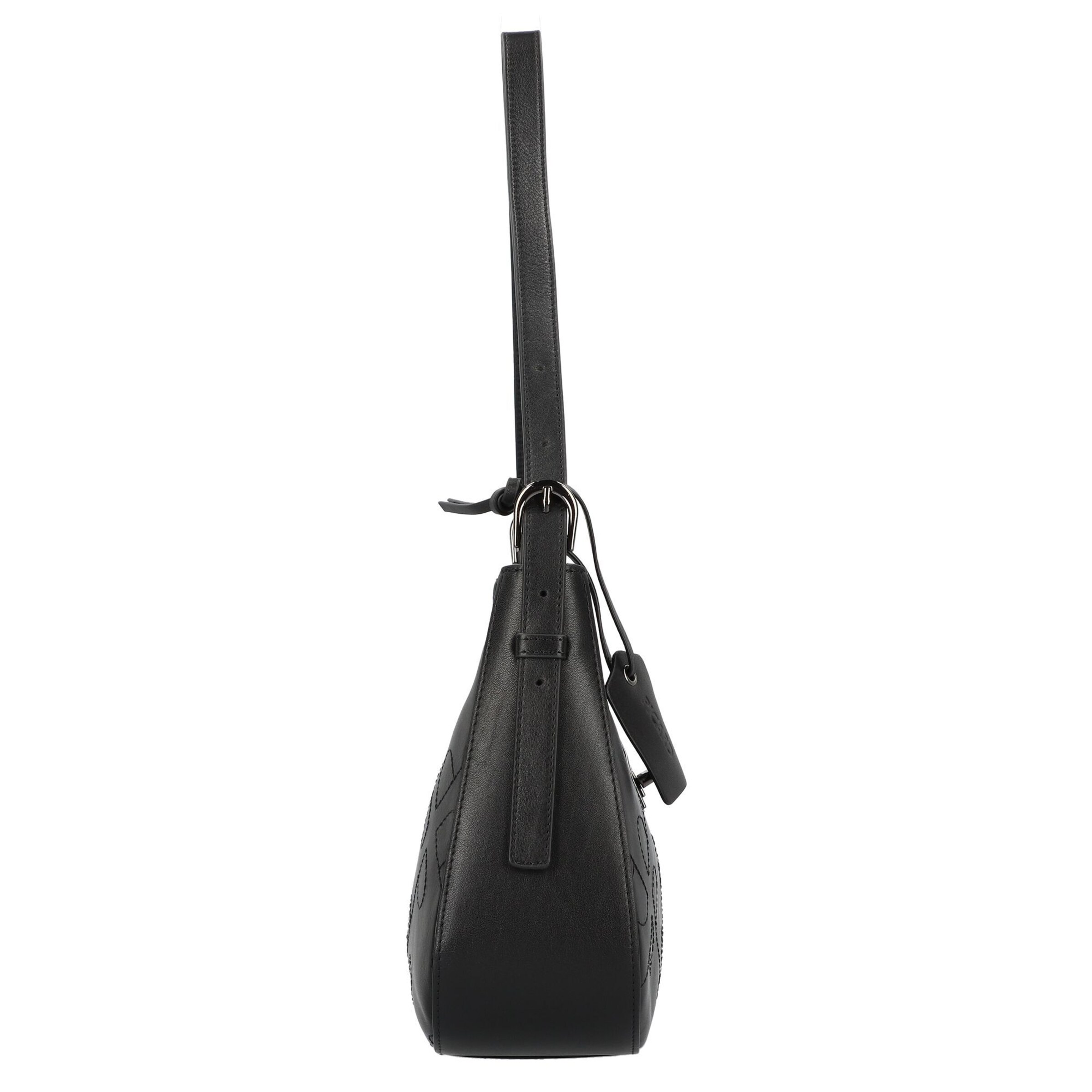 Picard Schultertasche 'Liberty' in Schwarz