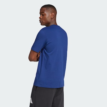 ADIDAS SPORTSWEAR Λειτουργικό μπλουζάκι 'Essentials' σε μπλε