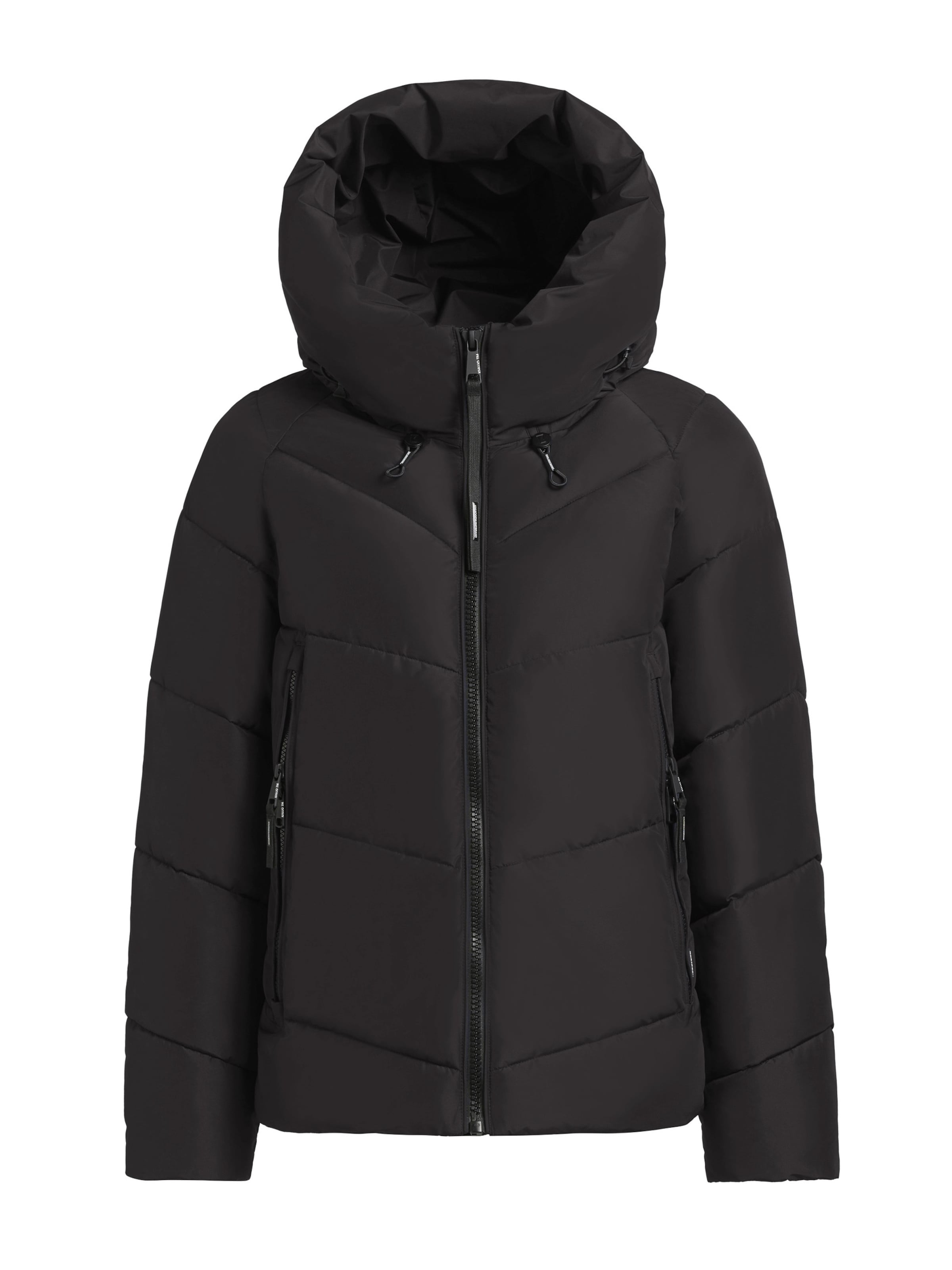 khujo Winter jacket 'Aless' in Black: front