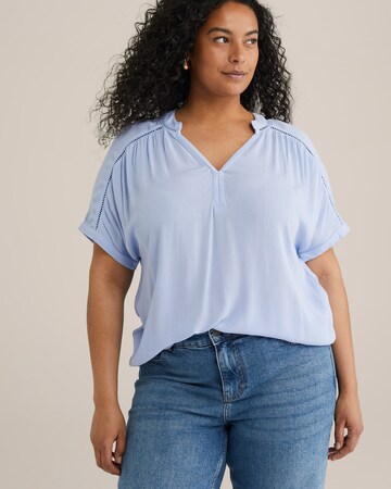 Camicia da donna di WE Fashion in blu: frontale