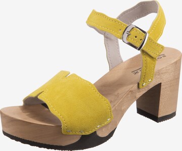 SOFTCLOX Sandals 'Ella' in Yellow: front
