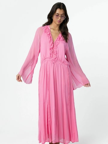 Robe Coster Copenhagen en rose : devant