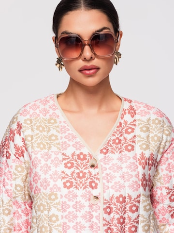 Veste mi-saison Ombre en rose