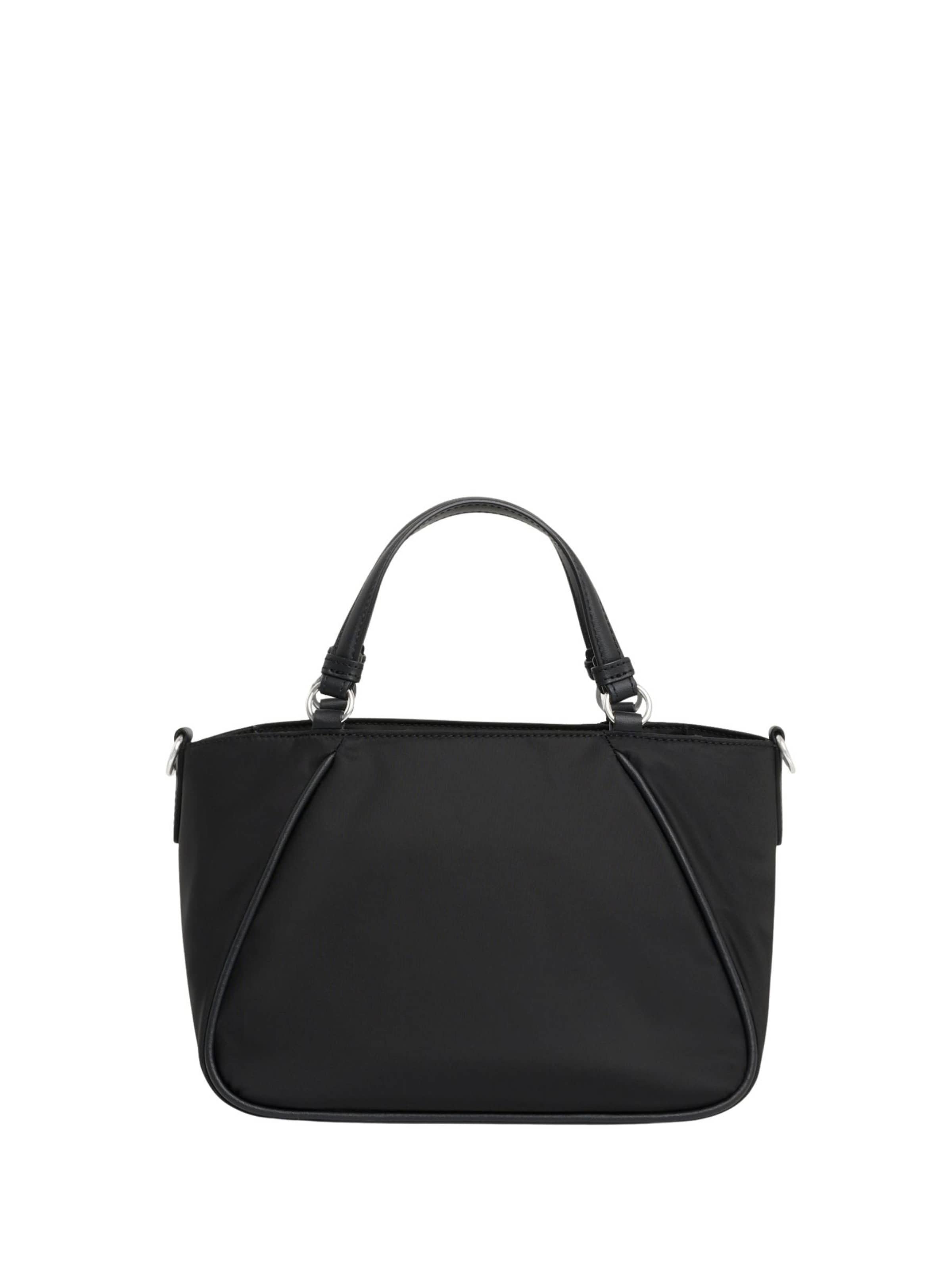 LACOSTE - Bolso de mano 'Lacoste Femme Petit sac à main L Day in Noir' en negro