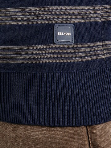 INDICODE JEANS Pullover 'Pancake' in Blau