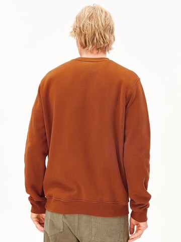 ARMEDANGELS Sweatshirt 'BAARO ' in Red