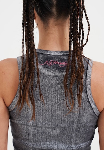 Ed Hardy Top - szürke