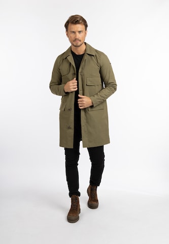 Manteau mi-saison DreiMaster Vintage en vert