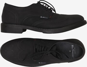 Ben Sherman Halbschuh 42 in Schwarz: Vorderseite