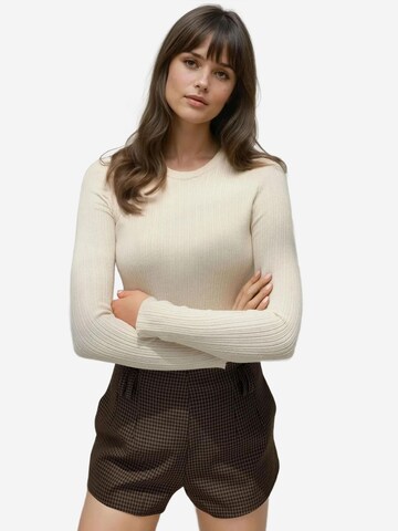 Pull-over Hiccup en blanc : devant