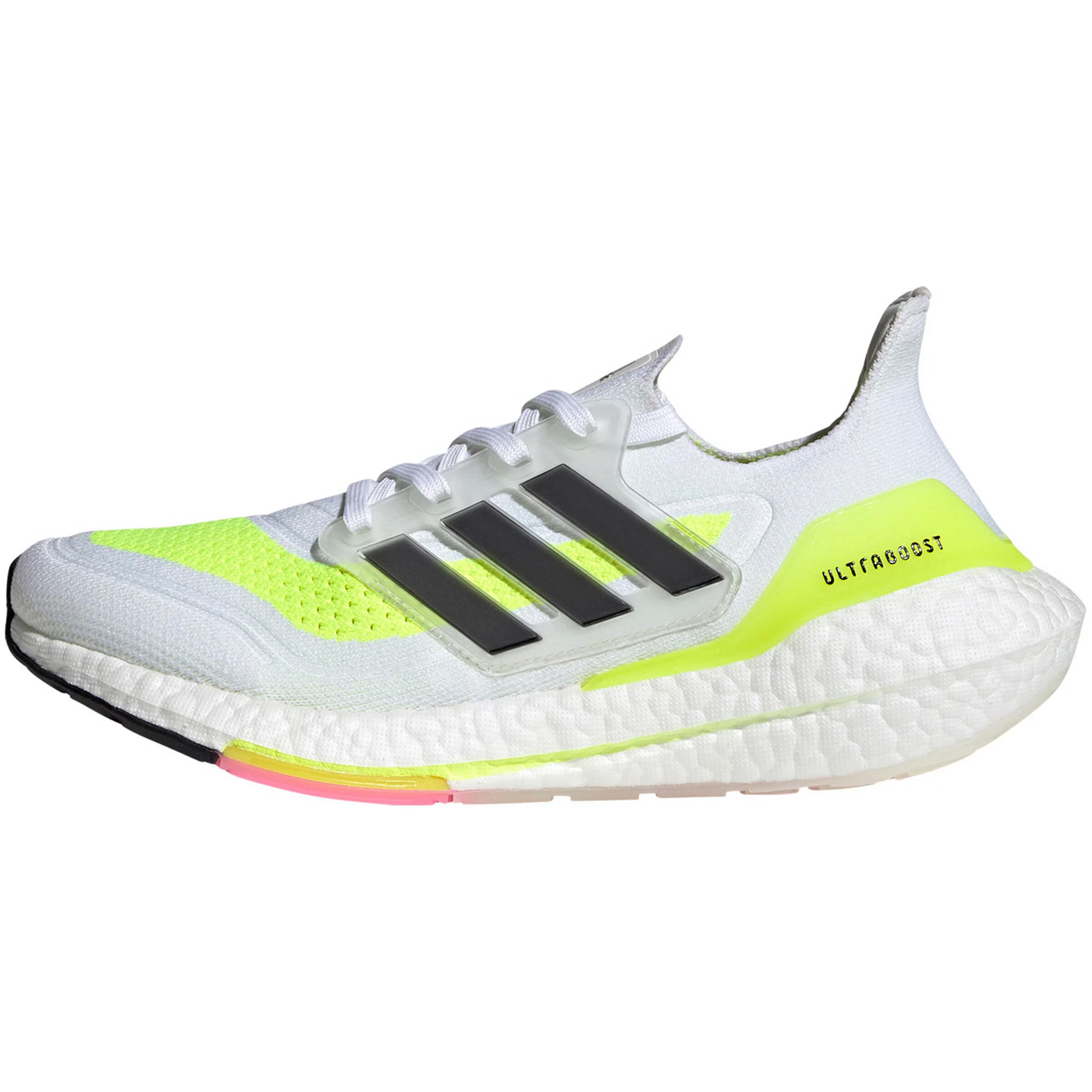 ADIDAS ORIGINALS Springsko 'ULTRABOOST 21' i vit: framsida