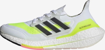 ADIDAS ORIGINALS Springsko 'ULTRABOOST 21' i vit: framsida