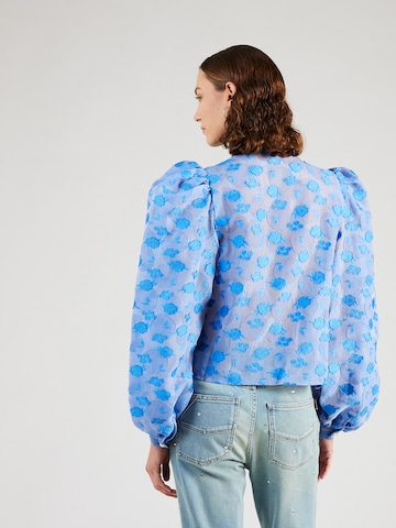 Custommade Bluzka 'Dolina' w kolorze niebieski