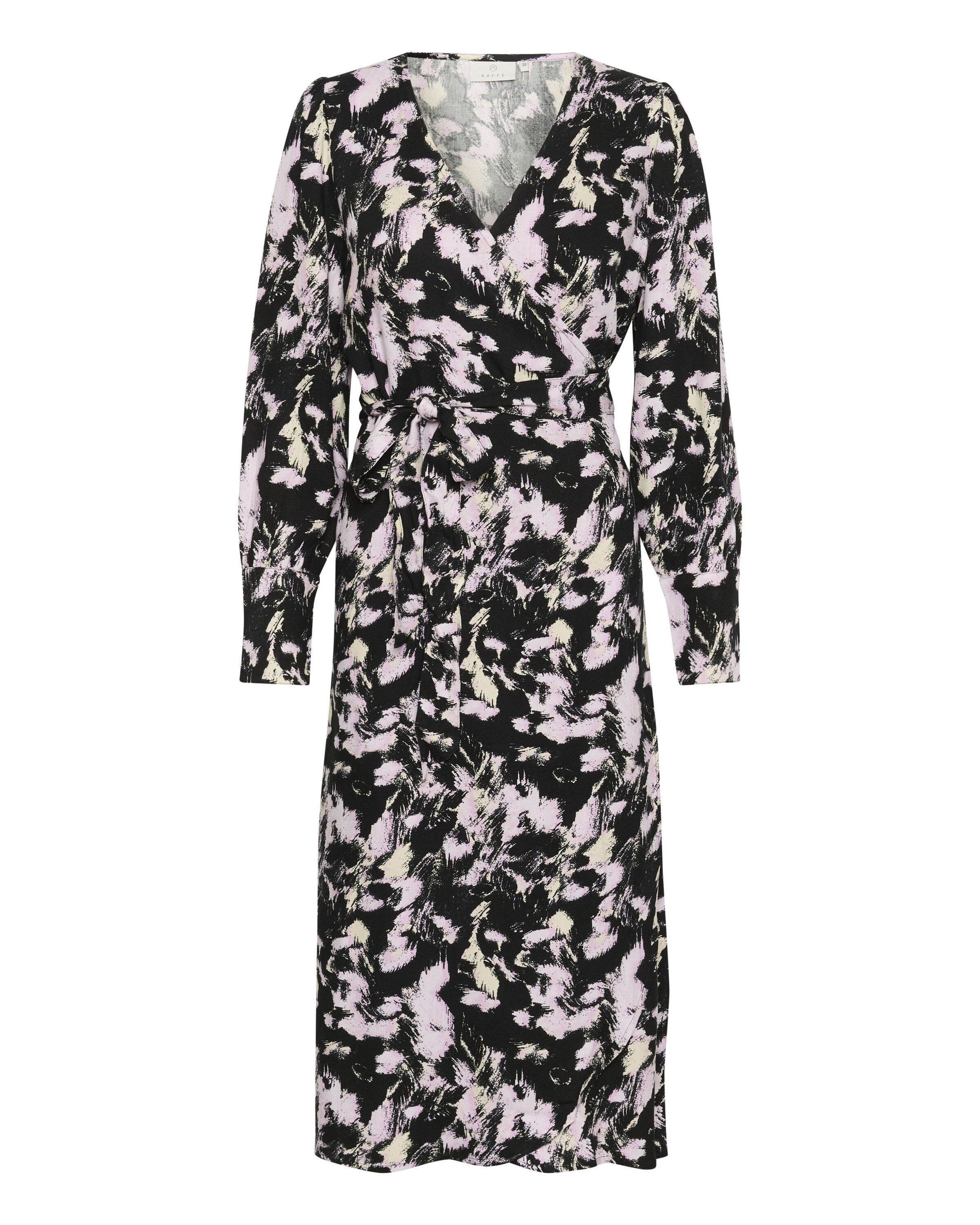 Kaffe Jurk 'Lura' in Zwart: voorkant