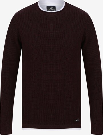 Threadbare Sweater 'Dolan' in Red: front