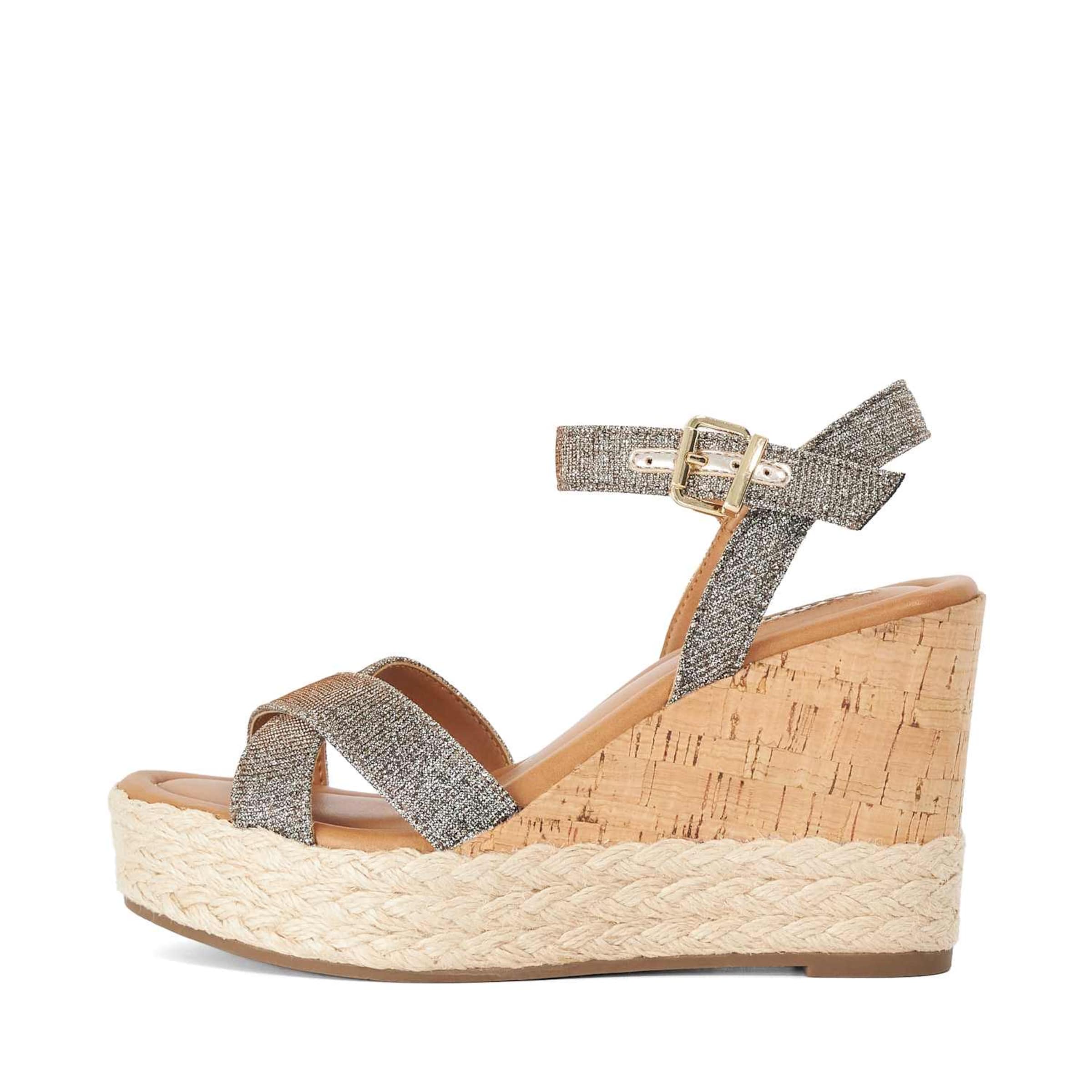 Dune LONDON Sandale 'Kindest' in Bronze