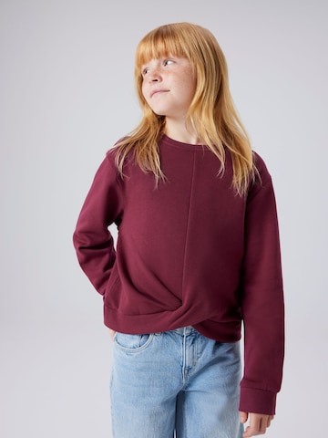 NAME IT Sweatshirt i rød