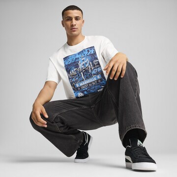PUMA Performance shirt 'Olympique de Marseille ftblNRGY' in White