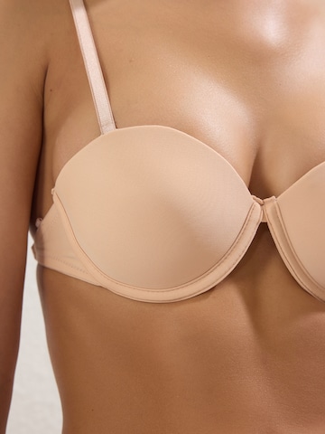Trendyol Bandeau BH in Beige