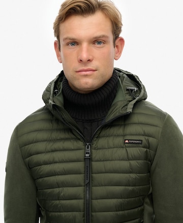 Veste mi-saison 'Storm' Superdry en vert