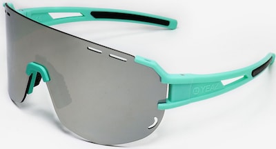 Sportiniai akiniai nuo saulės iš YEAZ, spalva – turkio spalva / juoda, Prekių apžvalga