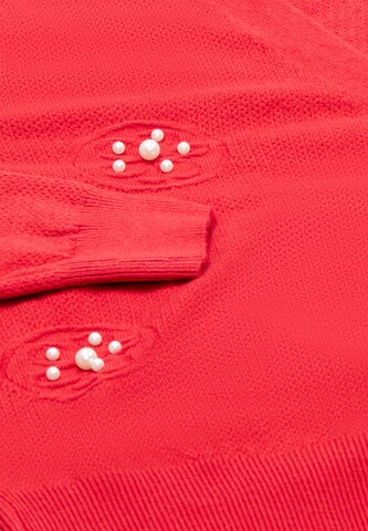 nascita Gebreid vest in Rood