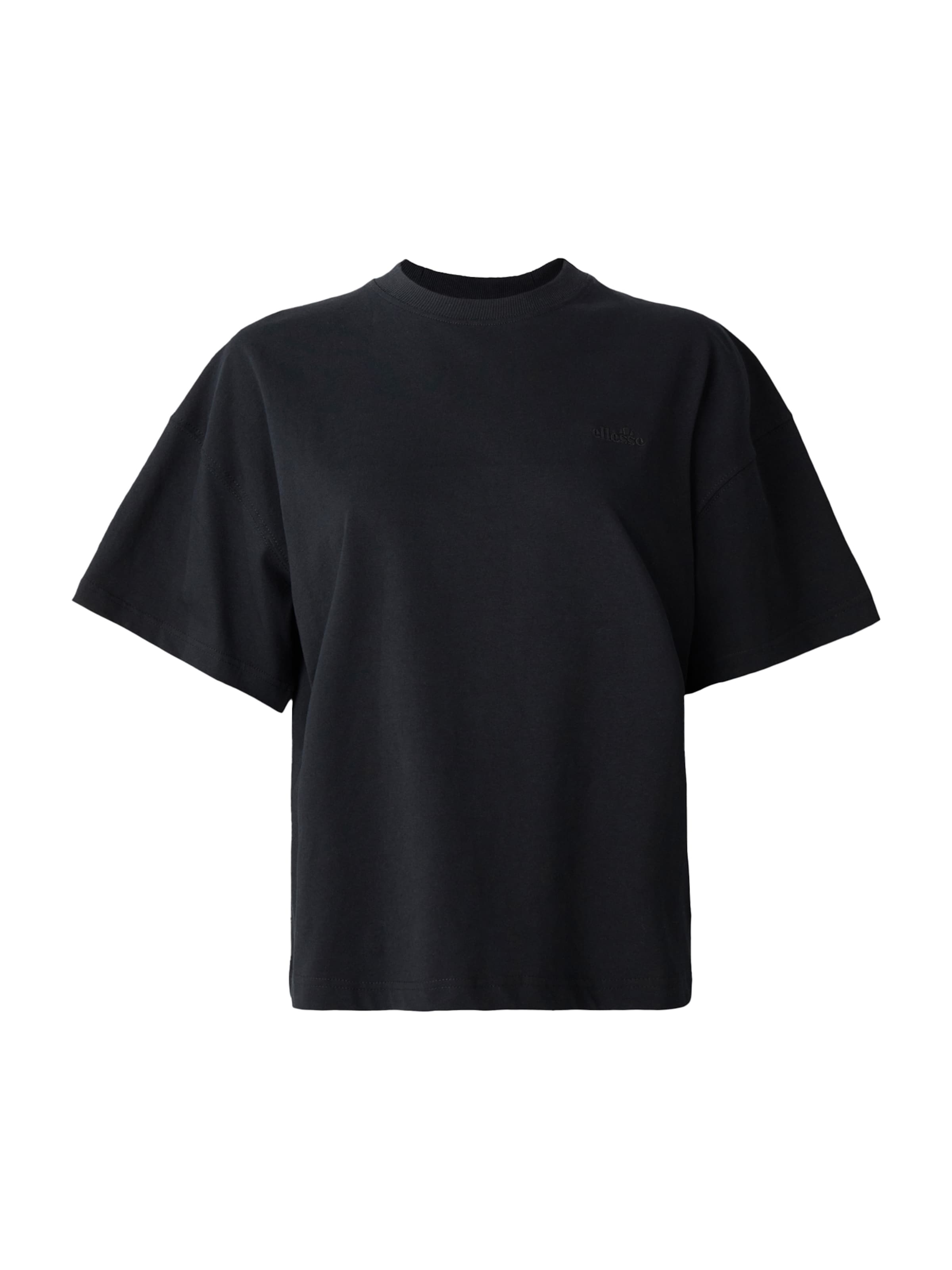 ELLESSE Μπλουζάκι 'Statte' σε μαύρο: μπροστά