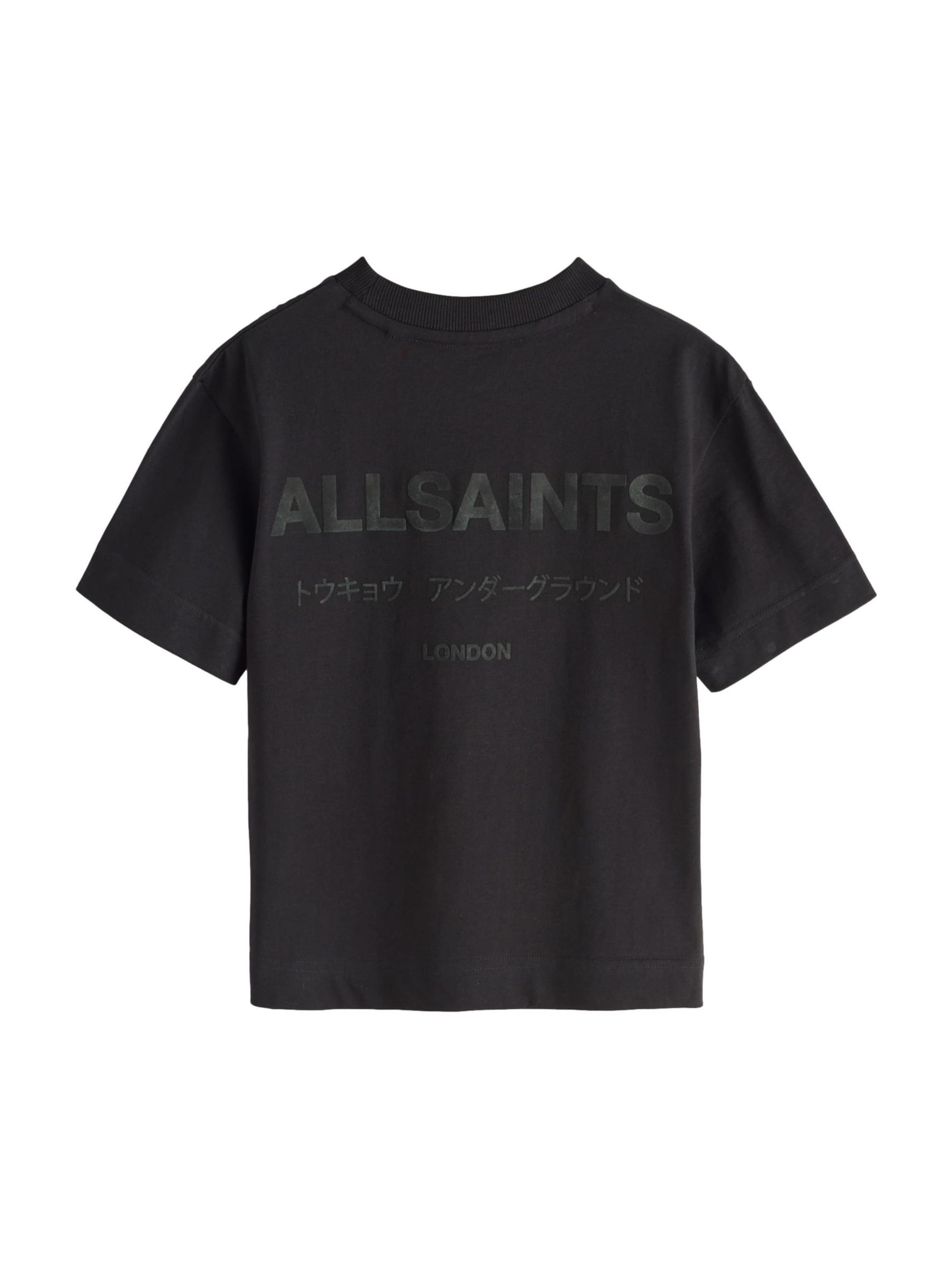 T-Shirt 'Underground' smALLSAINTS en noir : devant