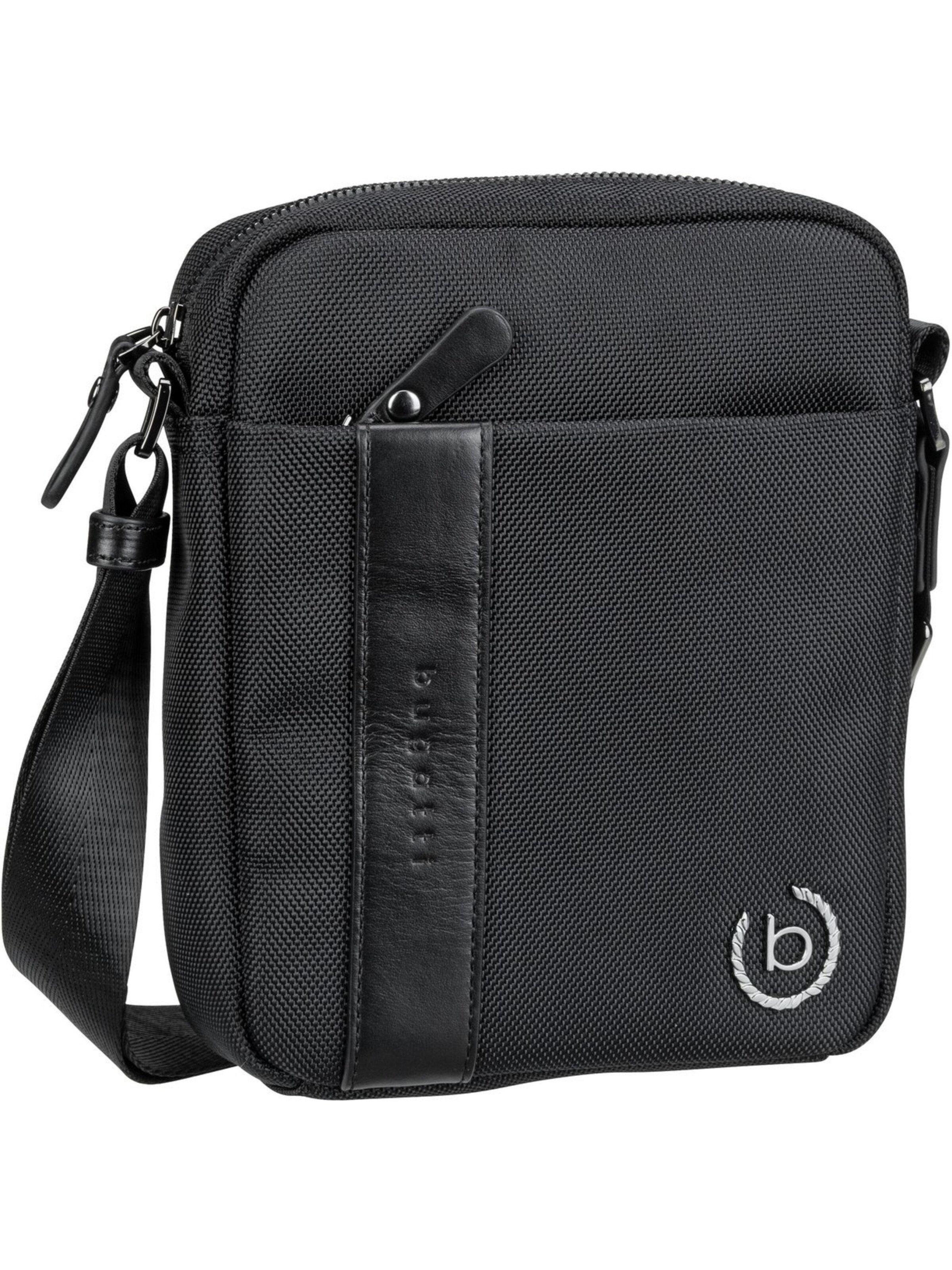 Sac à bandoulière 'Nero' bugatti en noir : devant