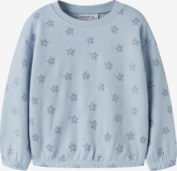 NAME IT Sweatshirt 'NMFVILUBA' in Blau: Vorderseite