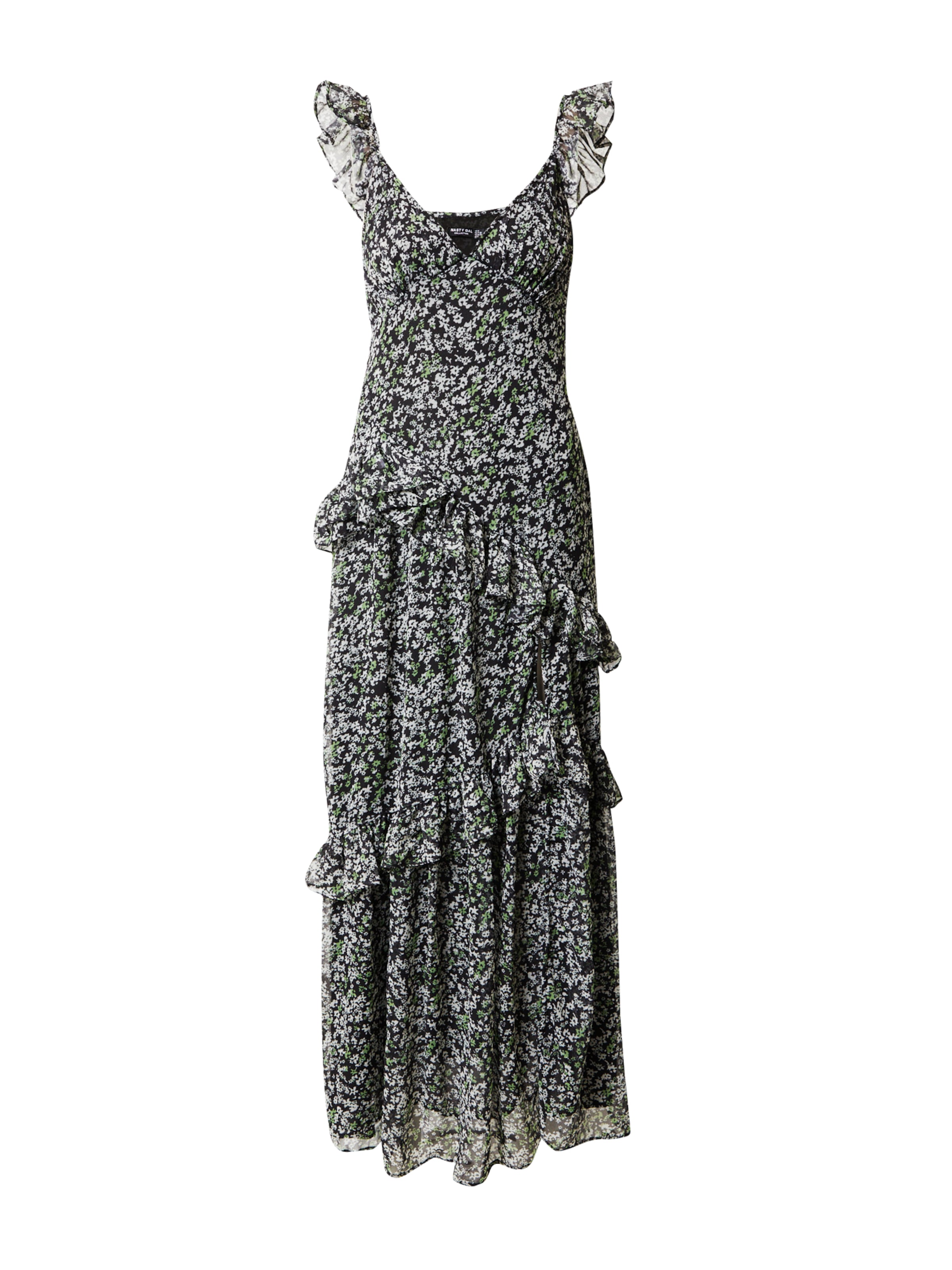 Nasty Gal Klänning i svart: framsida