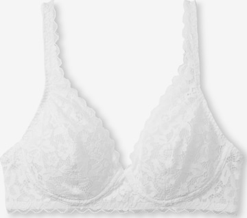 CALIDA BH 'Natural Comfort Lace' in Wit: voorkant