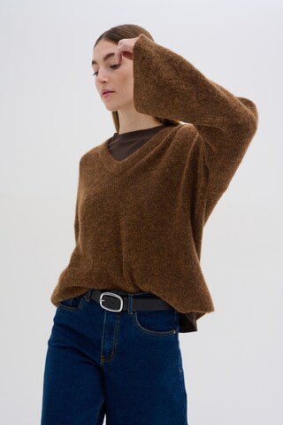 My Essential Wardrobe Pullover 'Rianna' i brun: forside