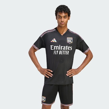 ADIDAS PERFORMANCE Funkční tričko 'Olympique Lyonnais 26/27' – černá: přední strana