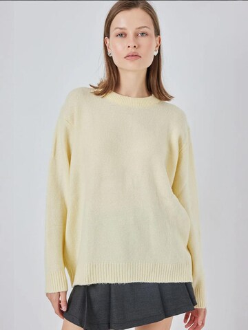 Bigdart - Pullover em amarelo: frente