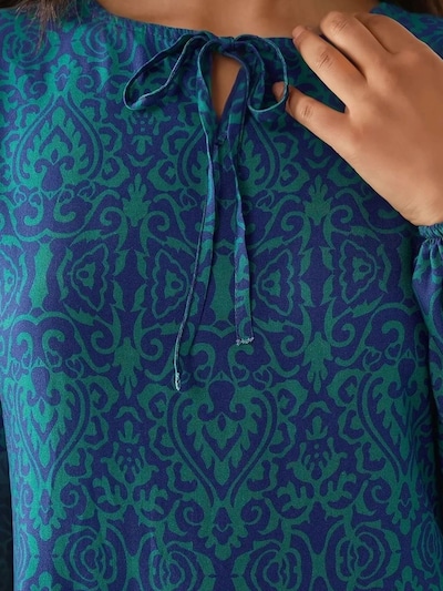 Hiccup Jurk in de kleur Petrol / Smaragd, Productweergave