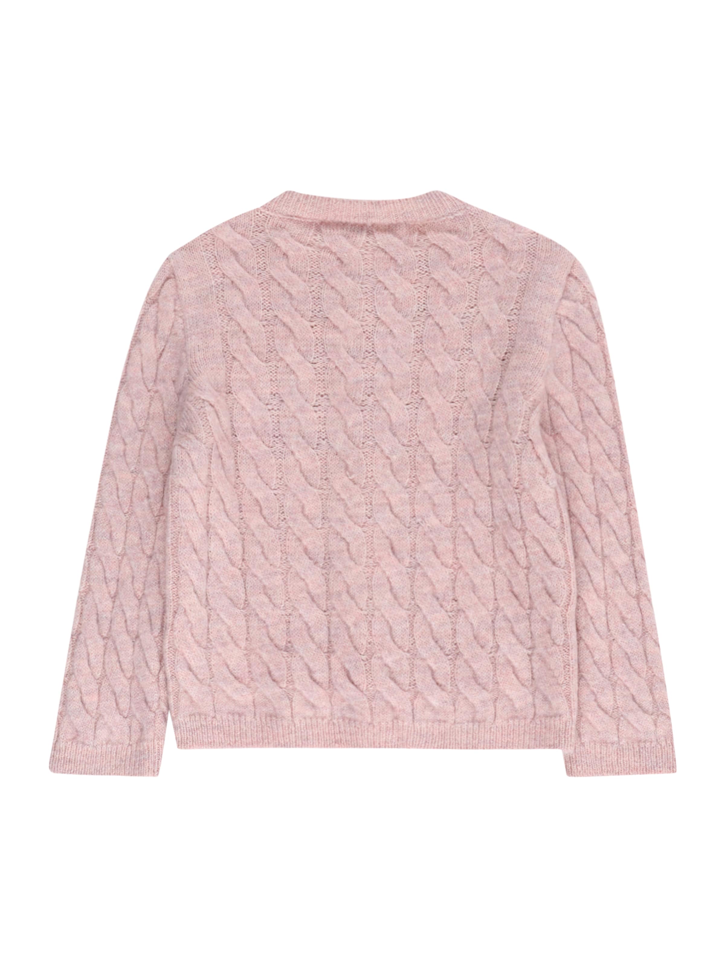 ABOUT YOU Вязаная кофта 'Emma' в Ярко-розовый