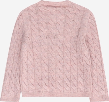 ABOUT YOU Knit cardigan 'Emma' in Pink