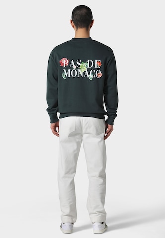 Pas De Monaco Sweatshirt 'FLORALE' in Grün