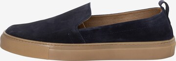 MO Slip-Ons in Blue: front