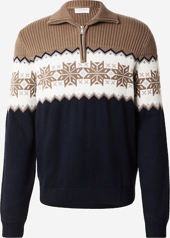 Lindbergh Sweter w kolorze niebieski: przód