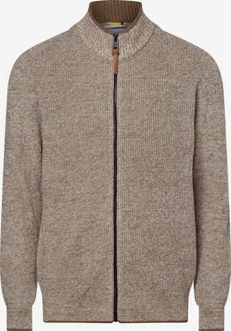 CAMEL ACTIVE Strickjacke in Braun: predná strana