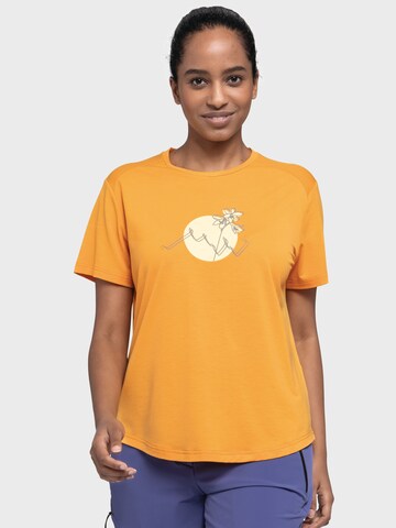 T-shirt fonctionnel 'Haberspitz' Schöffel en orange : devant