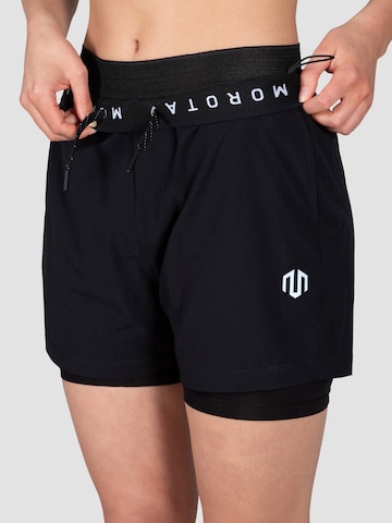 MOROTAI Skinny Sporthose 'KANSEI' in Schwarz