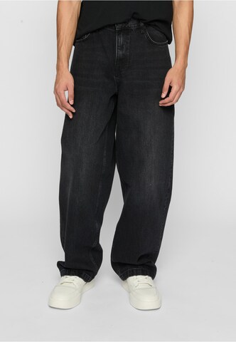 2Y Premium Loose fit Jeans 'Eren' in Black: front