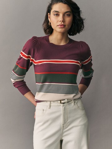 Pull-over Next en rouge : devant