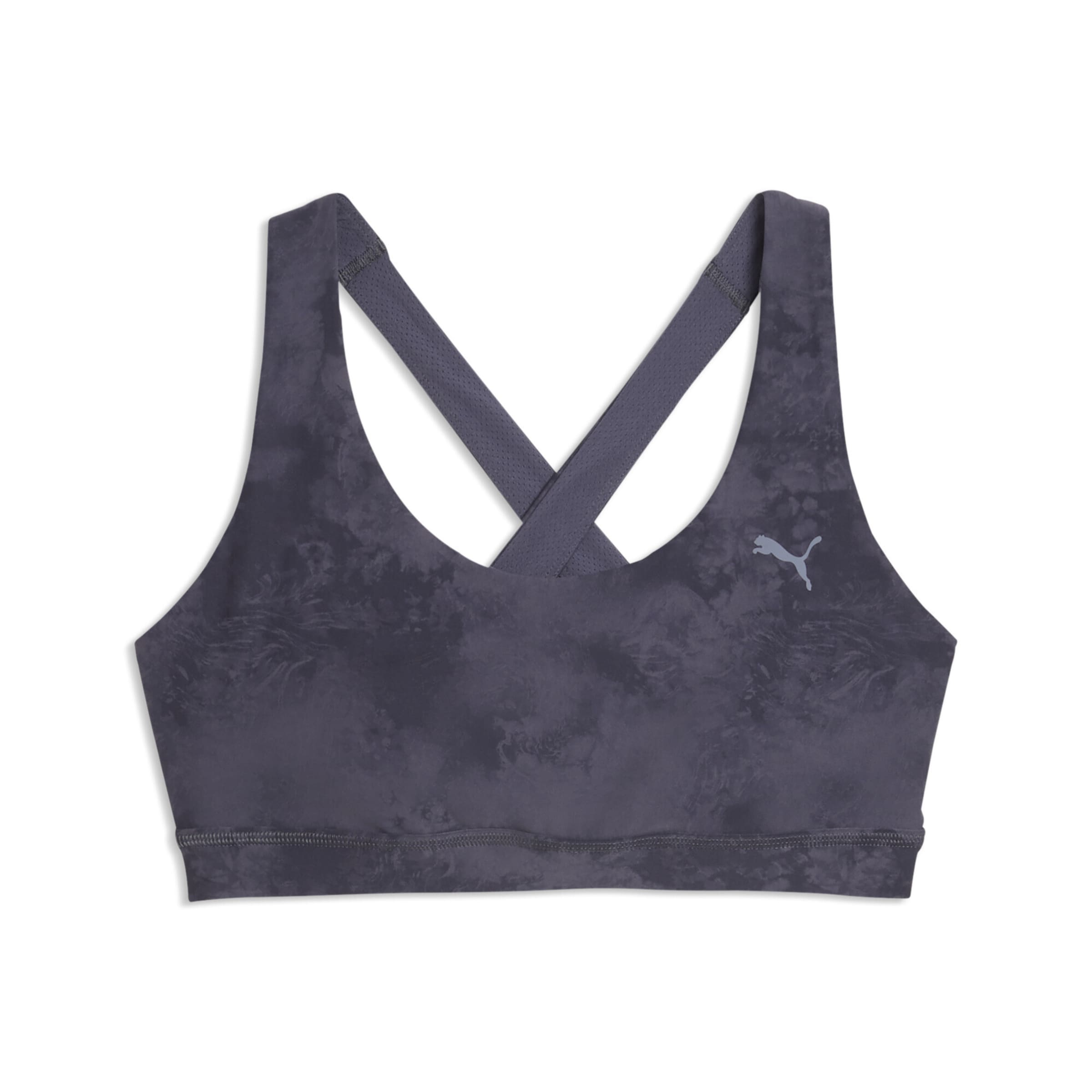 Bustier Soutien-gorge de sport 'Cloudspun' PUMA en gris : devant