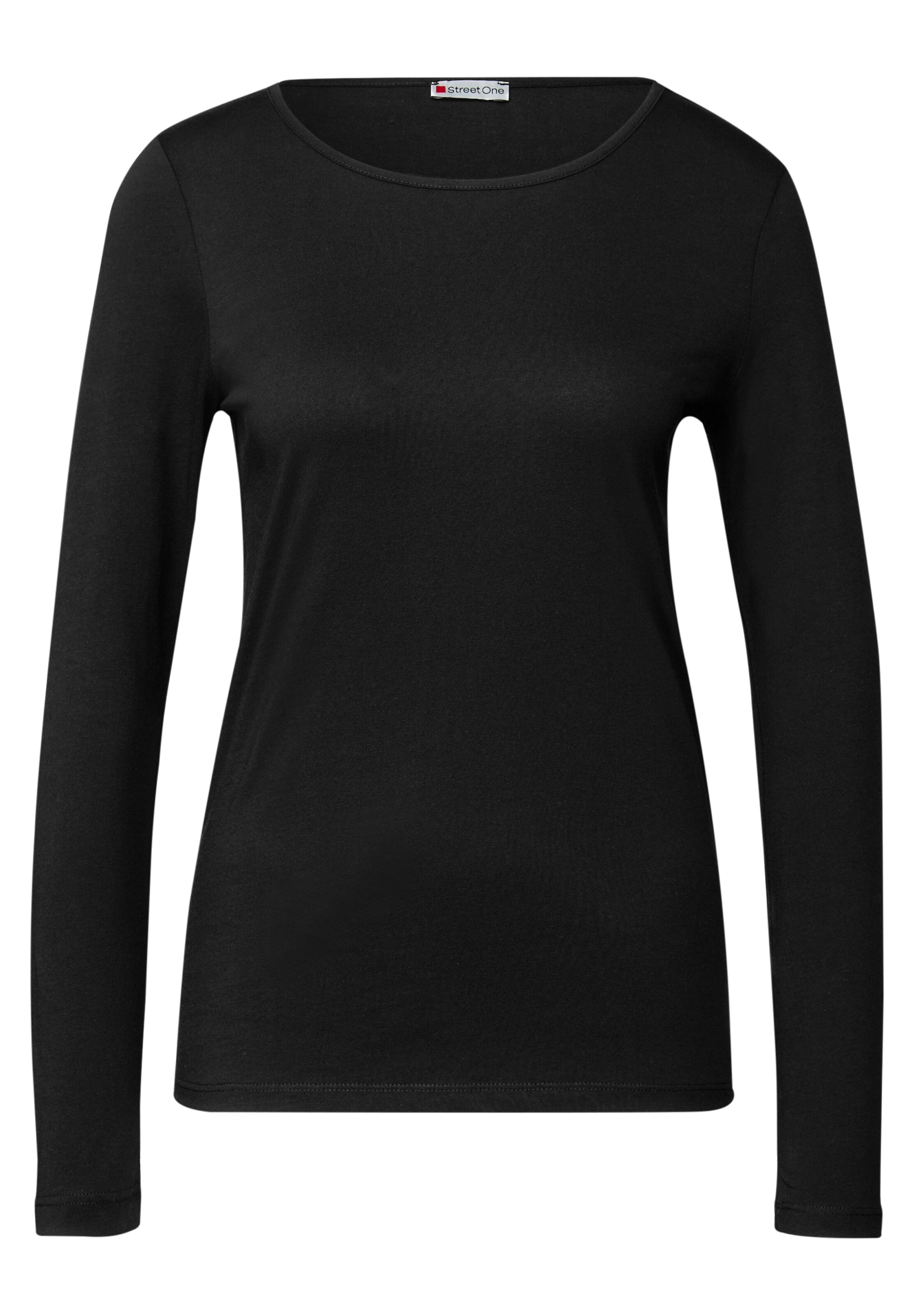STREET ONE Shirt in Schwarz: Vorderseite