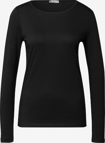 STREET ONE Shirt in Schwarz: Vorderseite